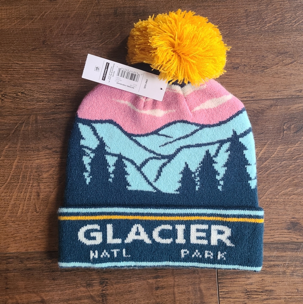 Snowboarding Glacier Beanie